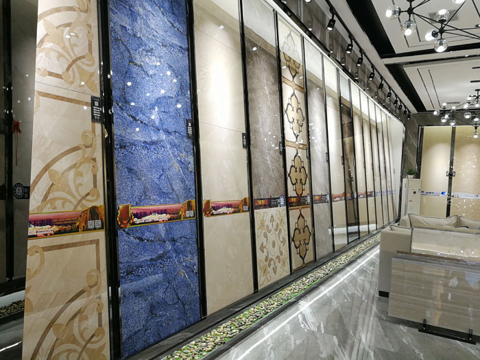 【实景案例】陶瓷一线品牌j9游戏瓷砖沉庆垫江200方专卖店鉴赏