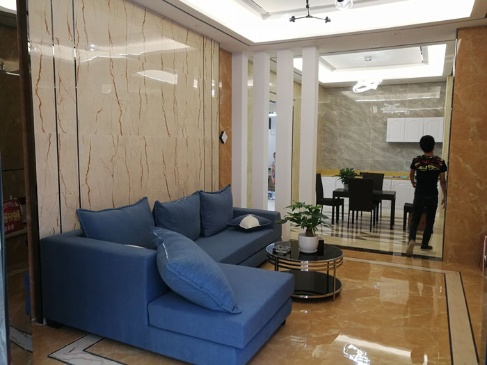 【实景案例】陶瓷一线品牌j9游戏瓷砖沉庆垫江200方专卖店鉴赏