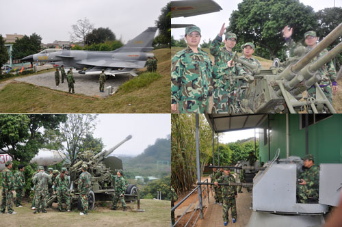 参观兵器